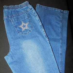 Forenza Blue Jean Leggings-Boot Cut